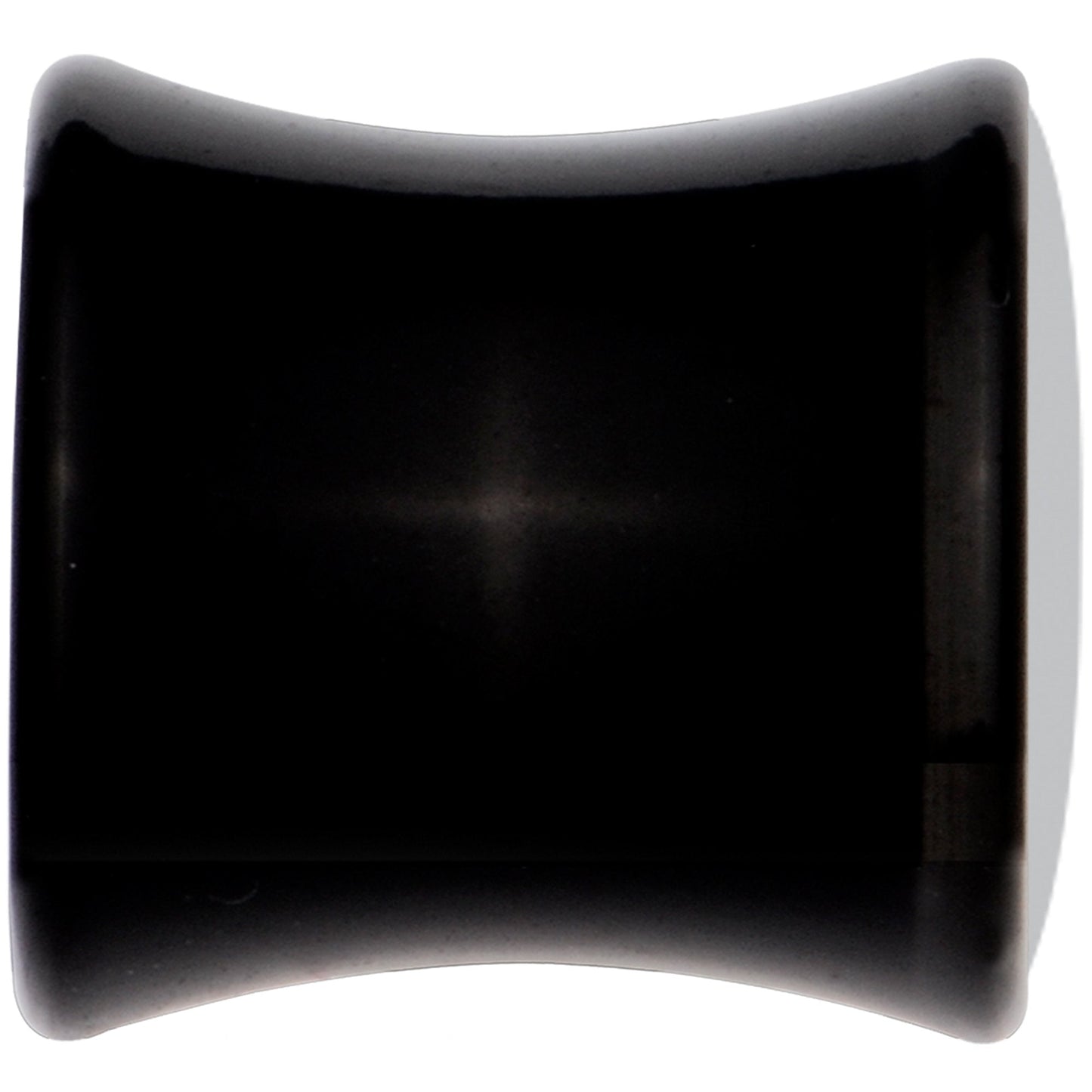 Black Acrylic Pink Teal Tribal Print Saddle Plug Set 0G