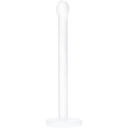 20G Clear Flat Bioplast Nose Retainer