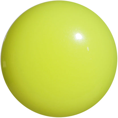 1/2 Black Neon Yellow Acrylic Saddle Plug