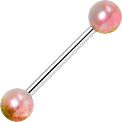 Multi Color Fun Fade Barbell Tongue Ring Set of 4