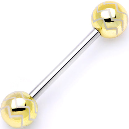 Life of the Party Zig Zag Barbell Tongue Ring Set of 4