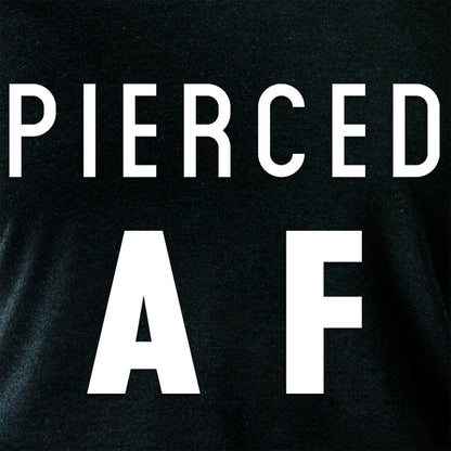 Pierced AF Black Tapered Long Sleeve Hoodie
