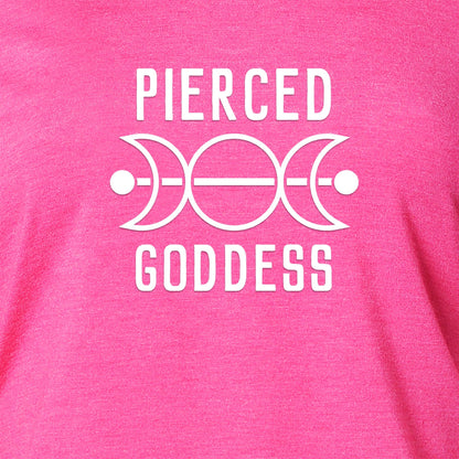 Pierced Goddess Tapered Long Sleeve Hoodie