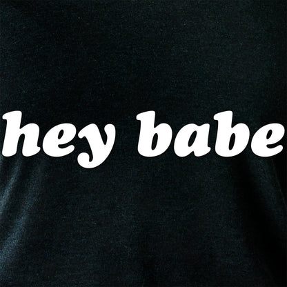 Hey Babe Tapered Long Sleeve Hoodie