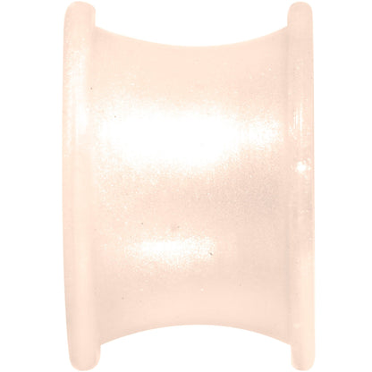 Thin Flexible Peach Silicone Tunnel Plug Set 11mm to 25mm