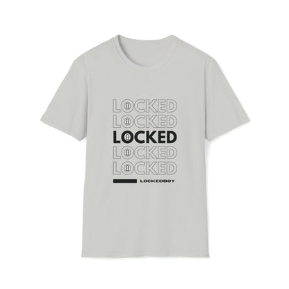 LOCKED Inspo (black text) - Chastity Shirts by LockedBoy Athletics