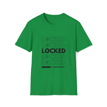 LOCKED Inspo (black text) - Chastity Shirts by LockedBoy Athletics