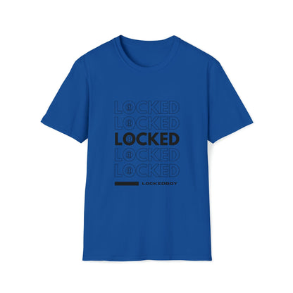 LOCKED Inspo (black text) - Chastity Shirts by LockedBoy Athletics