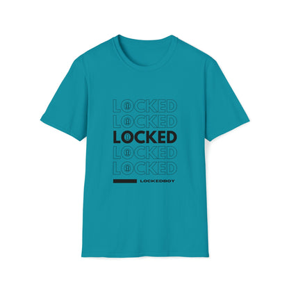 LOCKED Inspo (black text) - Chastity Shirts by LockedBoy Athletics