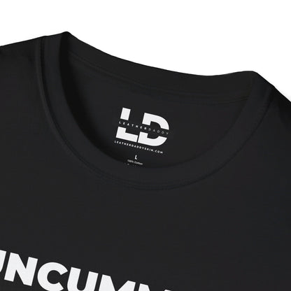 Unc*mmed & Unbothered T-Shirt - Lockedboy Athletics by LeatherDaddy