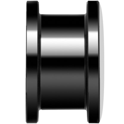 Blue American Flag Black Anodized Screw Fit Plug Set 9/16