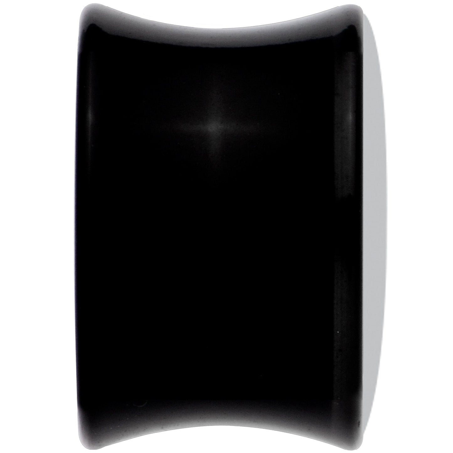 Black Acrylic Green American Flag Saddle Plug Set 9/16